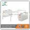 Practical promotional circular 4 people office computer desk LBGD-09