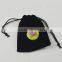 velvet pouch with bead