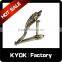 KYOK golden black decor adjustable curtain rod accessories,16/19/22mm metal side curtain bracket,best price curtain rod bracket