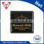 custom print metal label