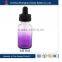 50ml gold essential oil glass bottle with dropper