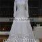 Real Works Lace Boat Neck Long Sleeve Wedding Dress for Sale Online 2016                        
                                                Quality Choice