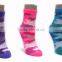 Vivid colors warm soft and comfortable anklet socks