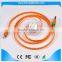 Hot-Selling 2 in 1 usb cable 2m retractable usb charge and sync cable