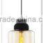 irresistible organic charm simple pendant lamp glass with filament bulb to redefine space MD9012-SM