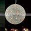 2016 Modern Round Chandelier Crystal Globe Pendant Light