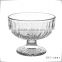 High white 275g glass ice cream cup in stock