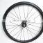 Track bicycle wheels carbon! Cheap Chinese 38mm x 25mm clincher carbon track bike wheelset Single speed hub fixed gear