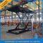 electric hydraulic stationary scissor lift / car elevator