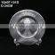 Wholesale clear glass charger plate with gold / silver plating for wedding , cheap price