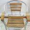 Living room coffee leisure wooden seat backyard armchair YC052