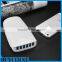New Portable Travel USB Cell Phone Charger Adapter With 6 Charging Ports