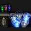 Water Induction Pouring Into Water Lighted Shiny Small Glass