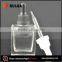 RUIJIA 15ml 30ml Rectangle Glass Dropper Bottle With Childproof and Tamper Evident Cap Wholesales