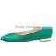 Classic design lady Mary Jane shoes soft sole leather women flat dress shoes jelly sandals slip on shoes