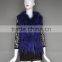 Rabbit Hooded Fur Cape /Shawl with Tassels for ladies