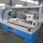 cnc lathe machine price CK6136A with hydraulic chuck auto bar feeder