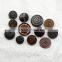Custom Logo Genuine Leather Shank Button