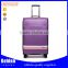 Fashion design PU leather travel luggage