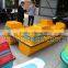Pedal Boat/ 4 seats pedal boat/ leisure boat/fiberglass boat