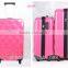 2016 ABS/PC Durable Hotel luggage trolley/ Fashion girl suitcase /Candy Color travel trolley suitcase