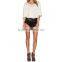 2015 black sexy fashion short frayed denim shorts women JXH424