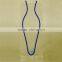 Vases clear blue oval