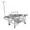 Easy Cleaning Hospital Stainless Steel Patient Trolley Cart