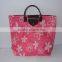 2015 summer canvas folding beach bag