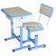 Popular in Asia modern desk and chair for school height adjustable desk