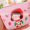 Fancy Promotion gift cute PU Leather Zipper Mini small cheap cartoon animal printing pouch wallet euro coin purse wholesale