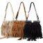 Women Bag Faux Suede Fringe Tassel Shoulder Bag Womens Handbags Messenger Bag