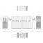 New Arrive 4.8A 4 Plug type usb muli charger usb travel charger best quality wall charger for mobilephone