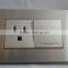 110V American design wall electric 1 gang switch+ 15A socket