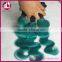 Summer hairstyles Virgin malaysian 100 human colored 1b teal two tone hair weave for black women