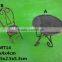 Mini garden iron furniture