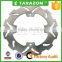 Motorcycle parts stainless steel Rear solid brake disc rotor for SUZUKI RMZ 250