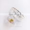Best Selling Single Bowl Wedding Gift Crystal Glass Sugar Bowl