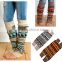 winter camouflage thick wool spot piles of socks lady spell color boots Leg Warmers