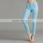 Wholesale Blue Tight Pants High Wait Denim Jeans Women 2016