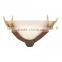 Factory hot sale european style modern wall light collection antler stag wall light for bedroom