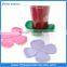 Wholesale silicone mat flower silicone mat fashion silicone cup mat