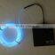 bright el wire 2.3mm 5M+9V rechargeable battery inverter on/flash/adjustable brigtness