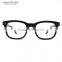 NO MOQ Gentle Vintage Square Unisex Italy Designer Acetate Optical Frame 609G