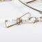 Round Stainless Steel Clothes Clip Hanger and Clips Clothes Drying Rack Hanger Socks Shorts Underwear Drying Hanger
