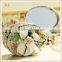 Home decorative Fabric covered makeup cosmetic box for jewelry