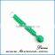 Customized 350/480/550 pink paracord self defence round metal keychain with Logo