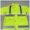 Factory price reflective raincoat high quanlity oxford waterproof raincoat for police
