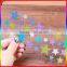 star/fruit glitter powder sticker