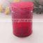 Hot sale glass bottle cosmetic morocco with metal lid and glass jar cosmetic with bath salt